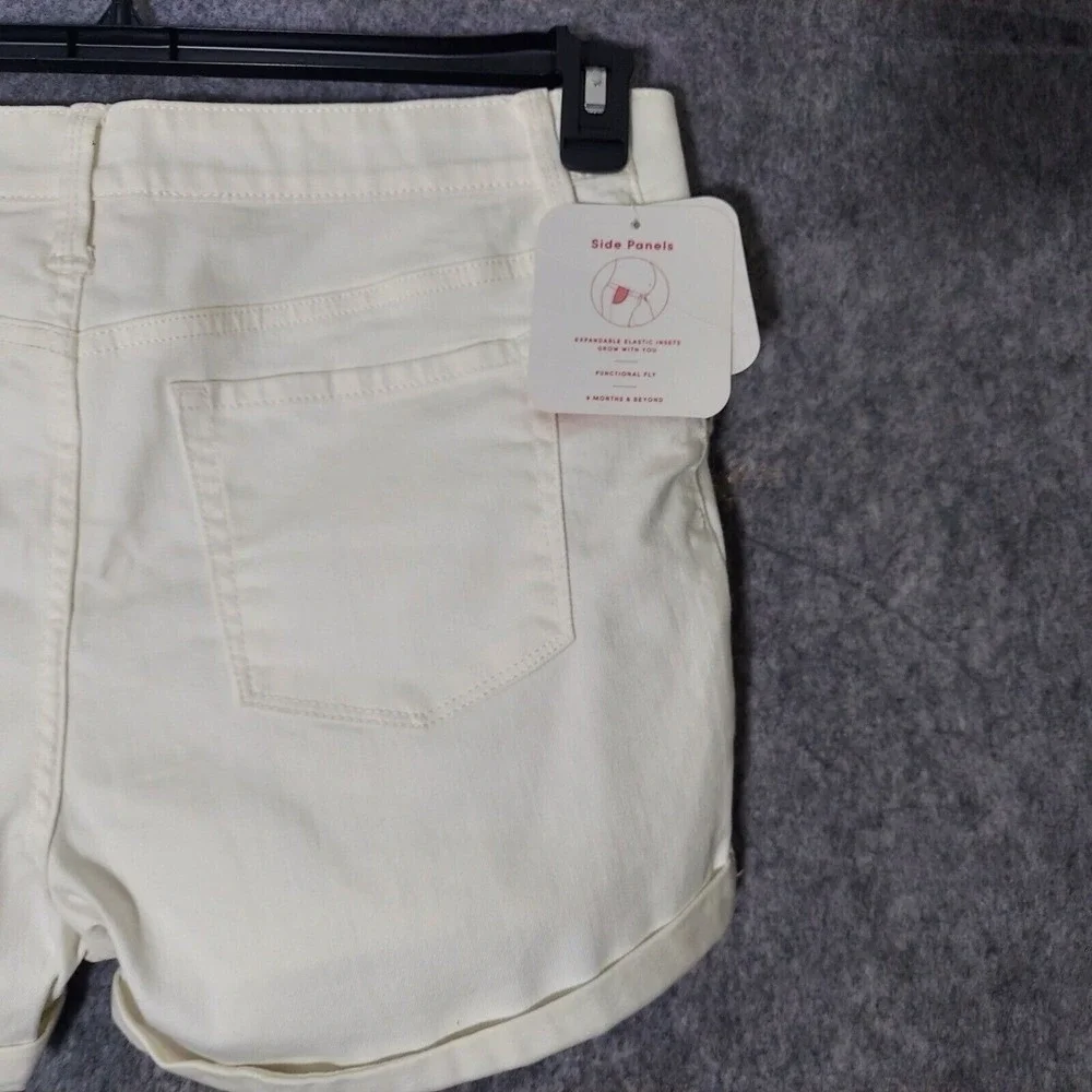 Isabel Maternity Womens 10 Pull On Pregnancy Shorts Stretch Summer Essential‎